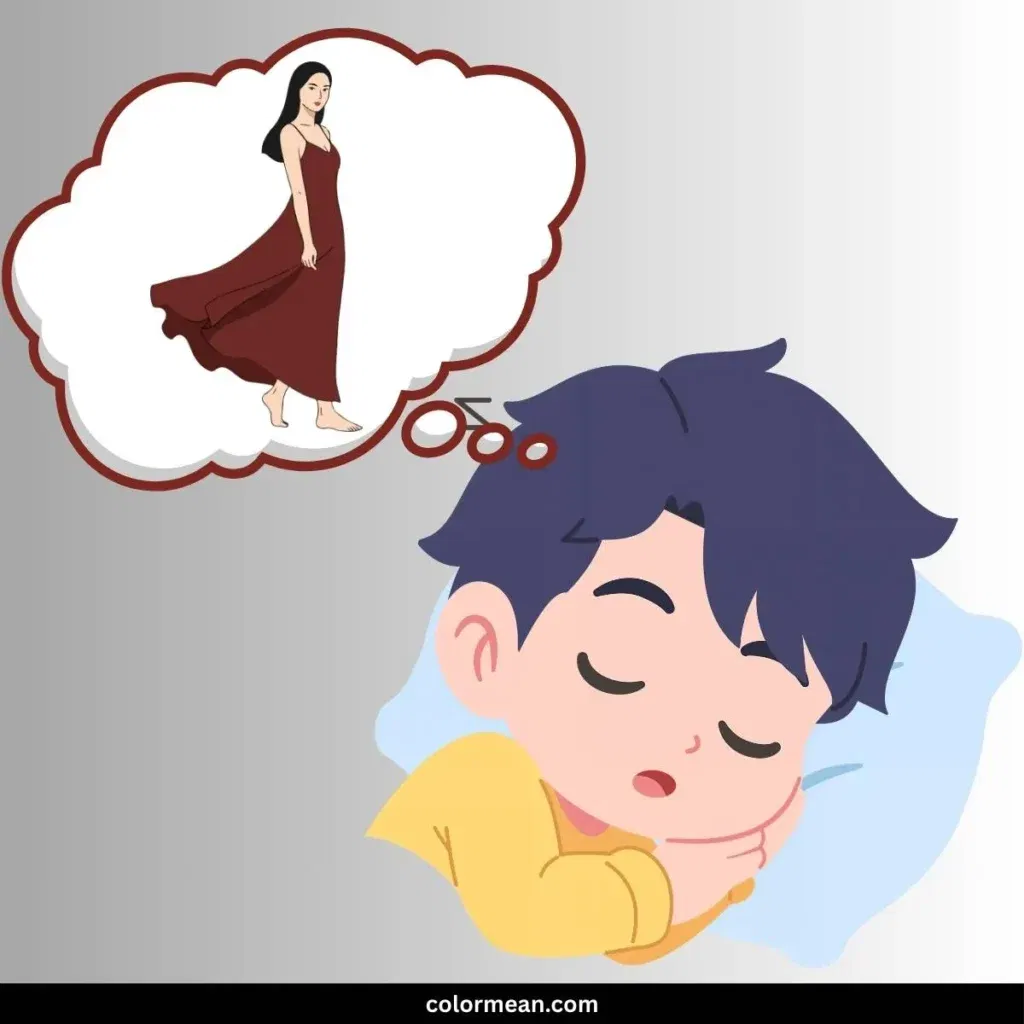 dream about seeing color maroon